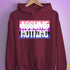 Assume Nothing Genderfluid Pride Flag Hoodie - Maroon